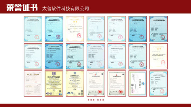 荣誉展示